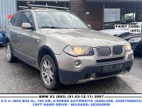 BMW X3 (E83) 2007 - Auto varaosat