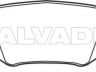 Mercedes-Benz A (W168) 1997-2004 KETASPIDURIKLOTSID