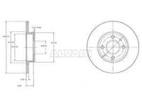 Alfa-Romeo 145 1994-2001 PIDURIKETAS