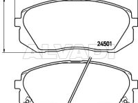 Kia Carens 2006-2013 KETASPIDURIKLOTSID