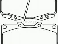Toyota Hilux 1989-2001 KETASPIDURIKLOTSID
