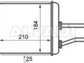 Alfa-Romeo 147 2001-2010 SOOJENDUSRADIAATOR