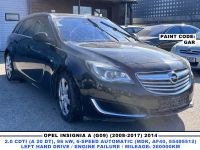 Opel Insignia (A) 2014 - Auto varaosat